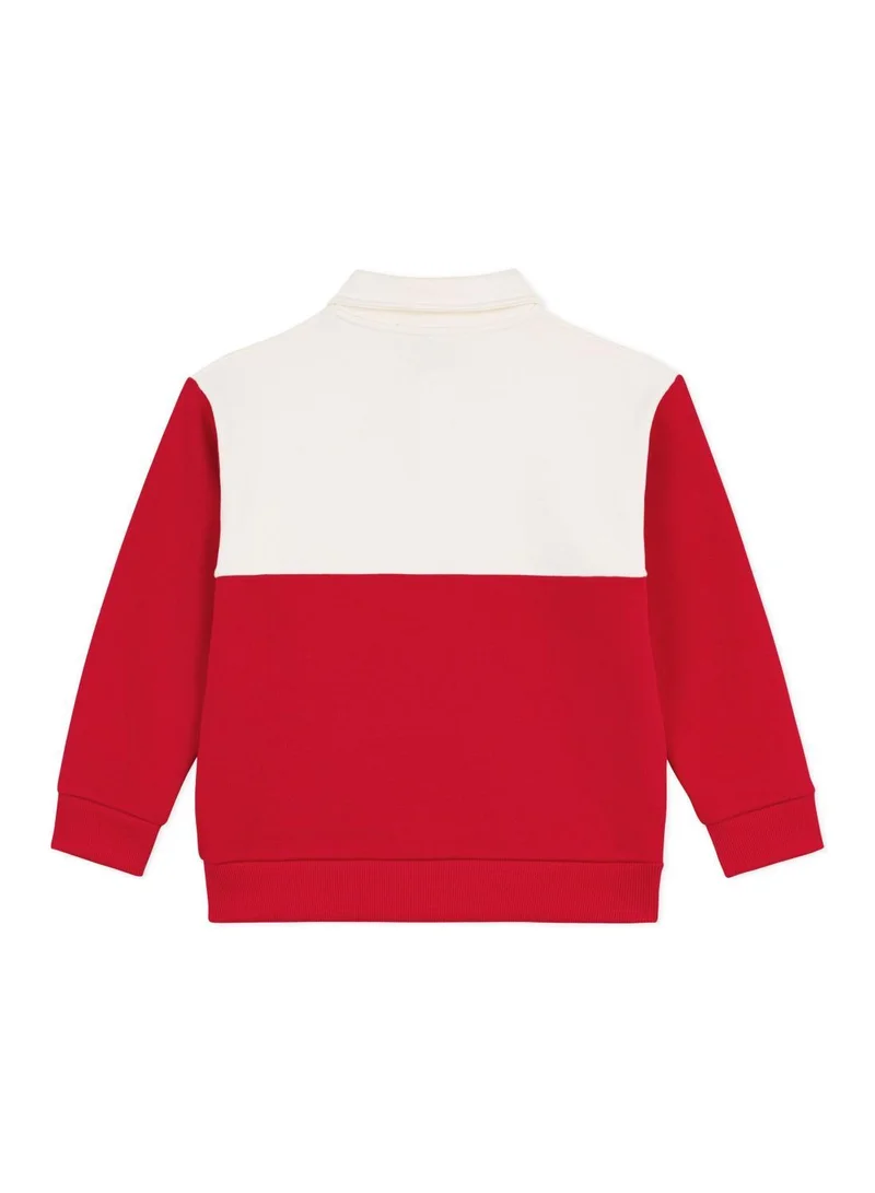 بيتي باتو Children's polo-style cotton sweatshirt